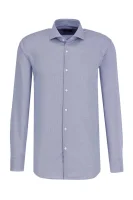 Košile Kason | Slim Fit HUGO tmavě modrá
